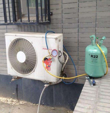 鹤岗市空调加氟